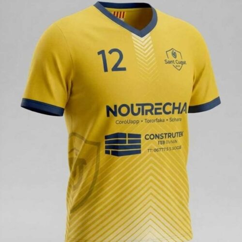 CAMISETA DE JUEGO AMARILLA