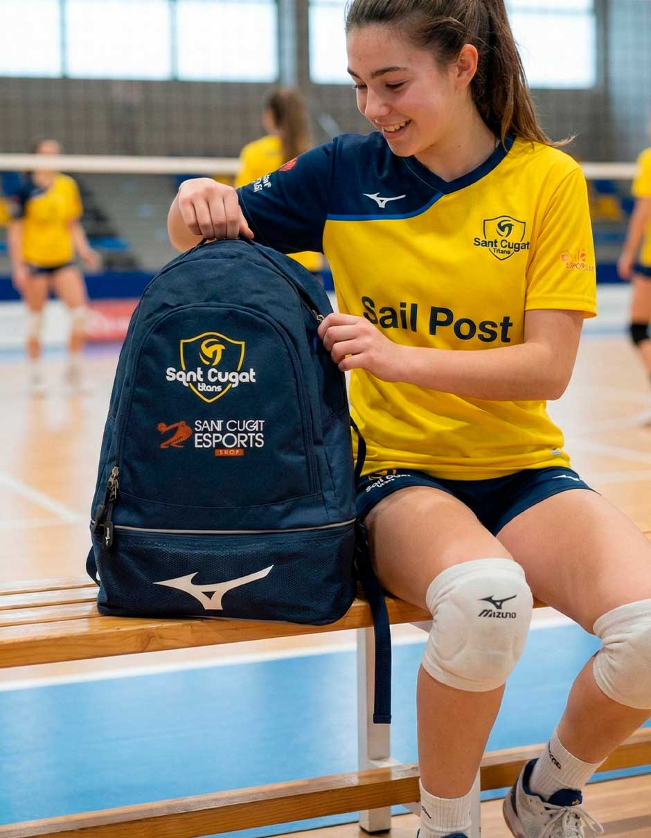MOCHILA VOLEIBOL TITANS SANT CUGAT - Imagen 2