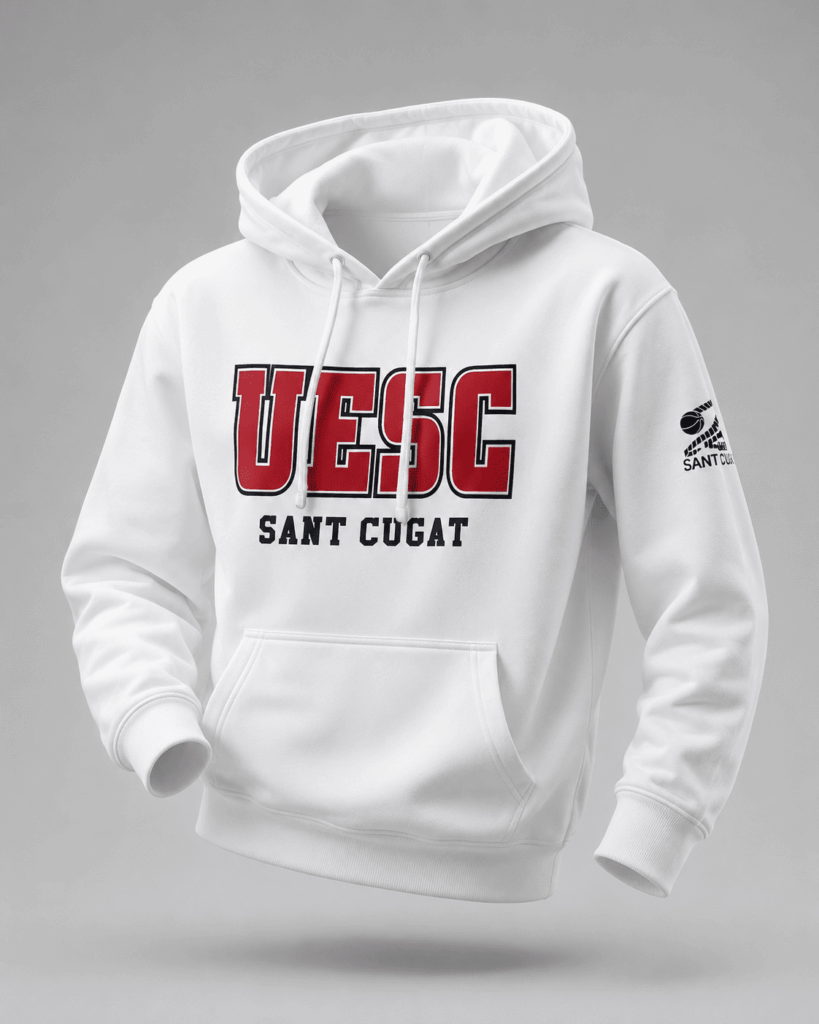 SUDADERA UESC Blanca